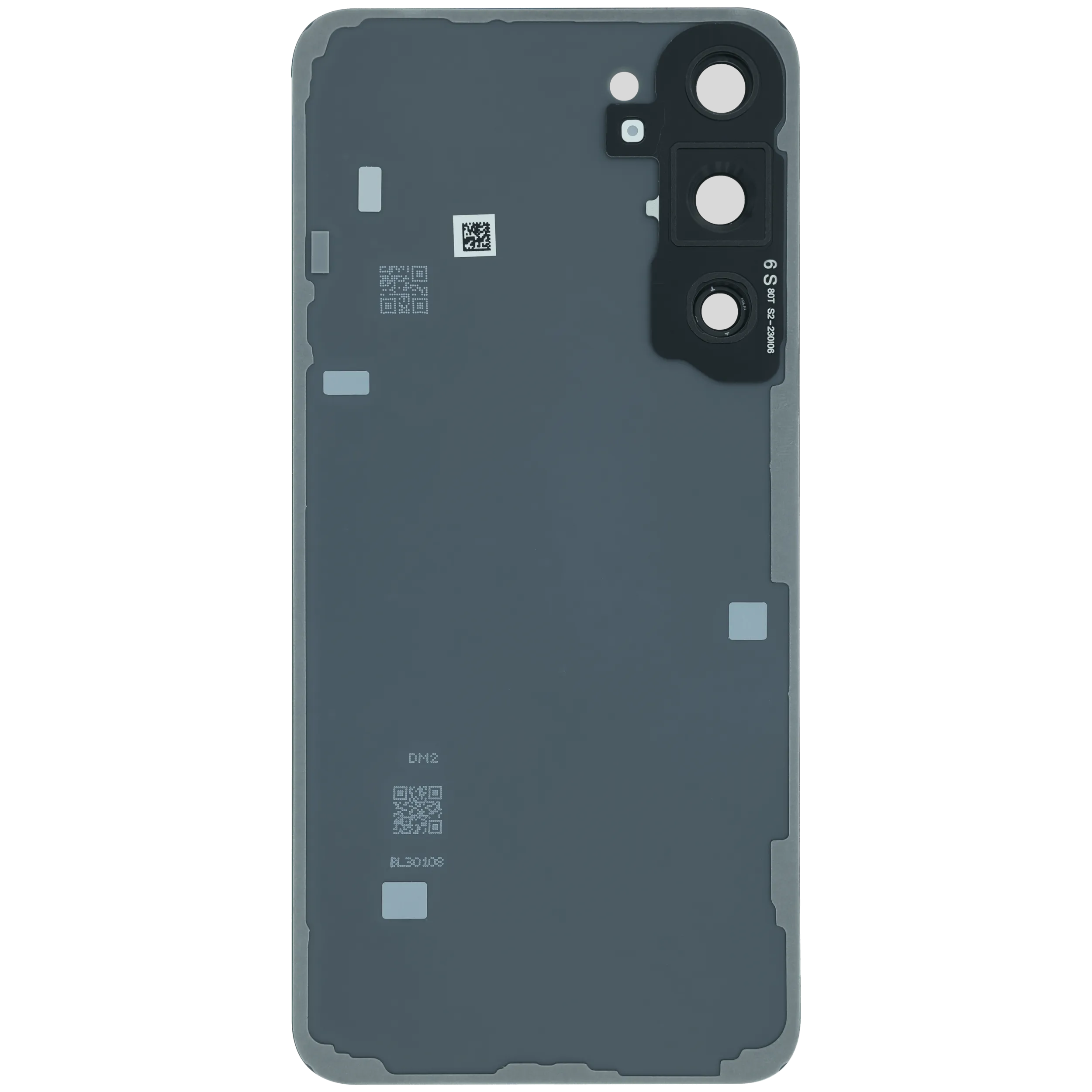 Backcover Glass mit Camera Lens Compatible für Samsung Galaxy S23 Plus (S916B) (Service Pack) (Lime)