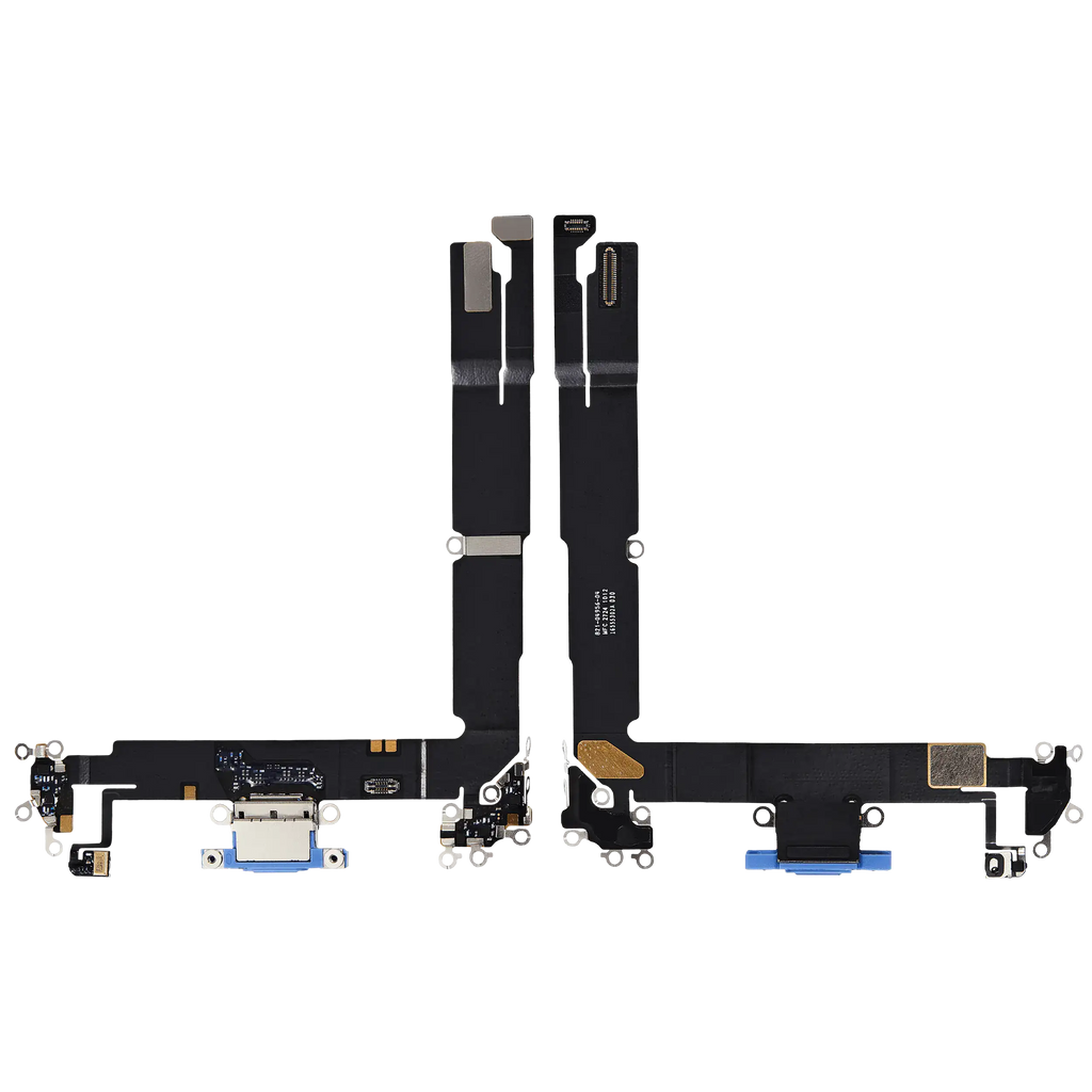 Ladebuchse Flex Cable für iPhone 16 Plus (gebrauchter OEM-Ausbau) (Ultramarine)
