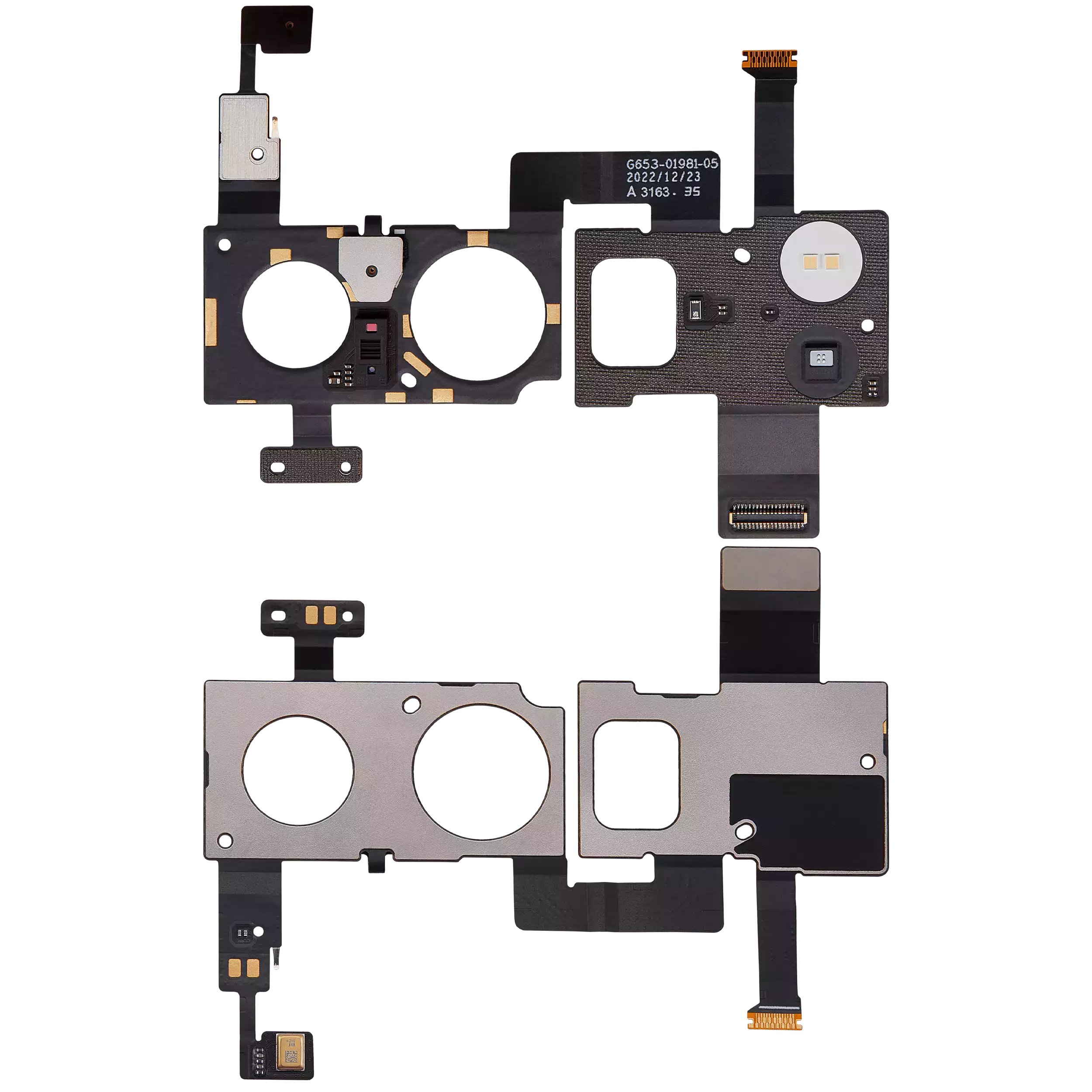 Flash Light mit Board Assembly für Google Pixel 8 Pro (gebrauchter OEM-Ausbau, Qualität B)