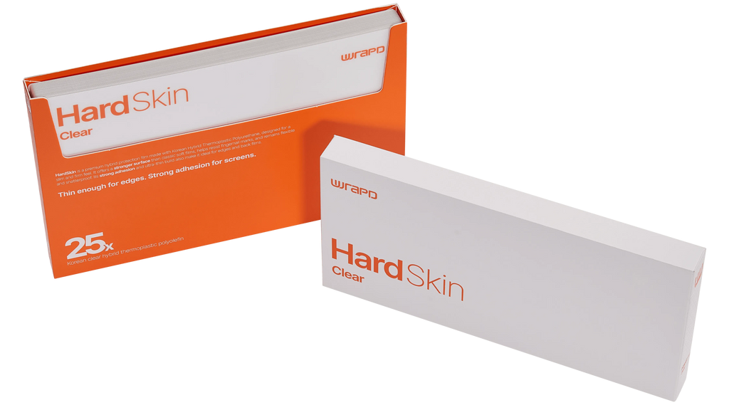 Wrapd HardSkin - TPH Display & Edge Protector Film (25 Pack) (Clear)
