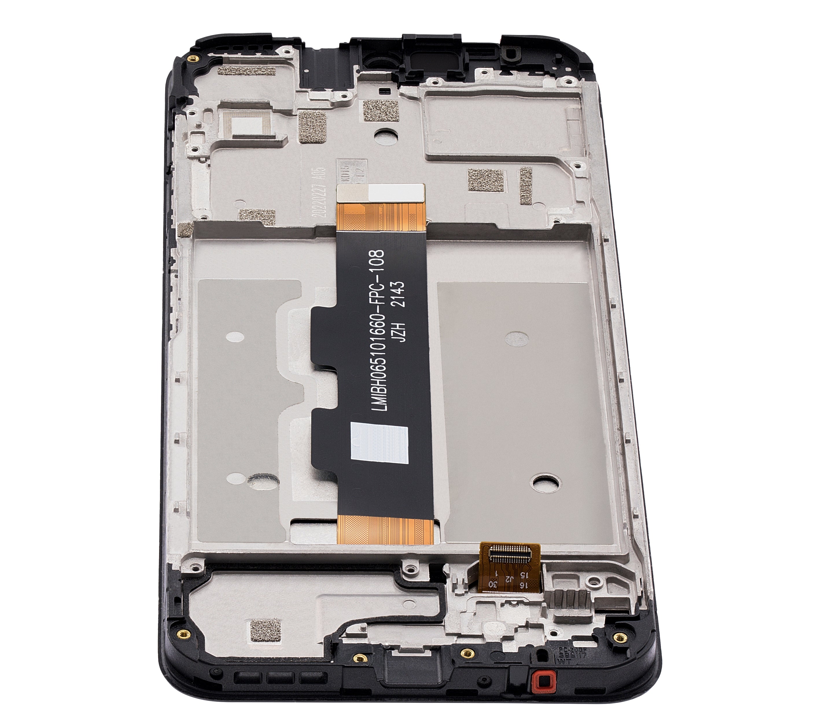 LCD-Display mit Rahmen für T-Mobile Revvl V (Refurbished, alle Farben)