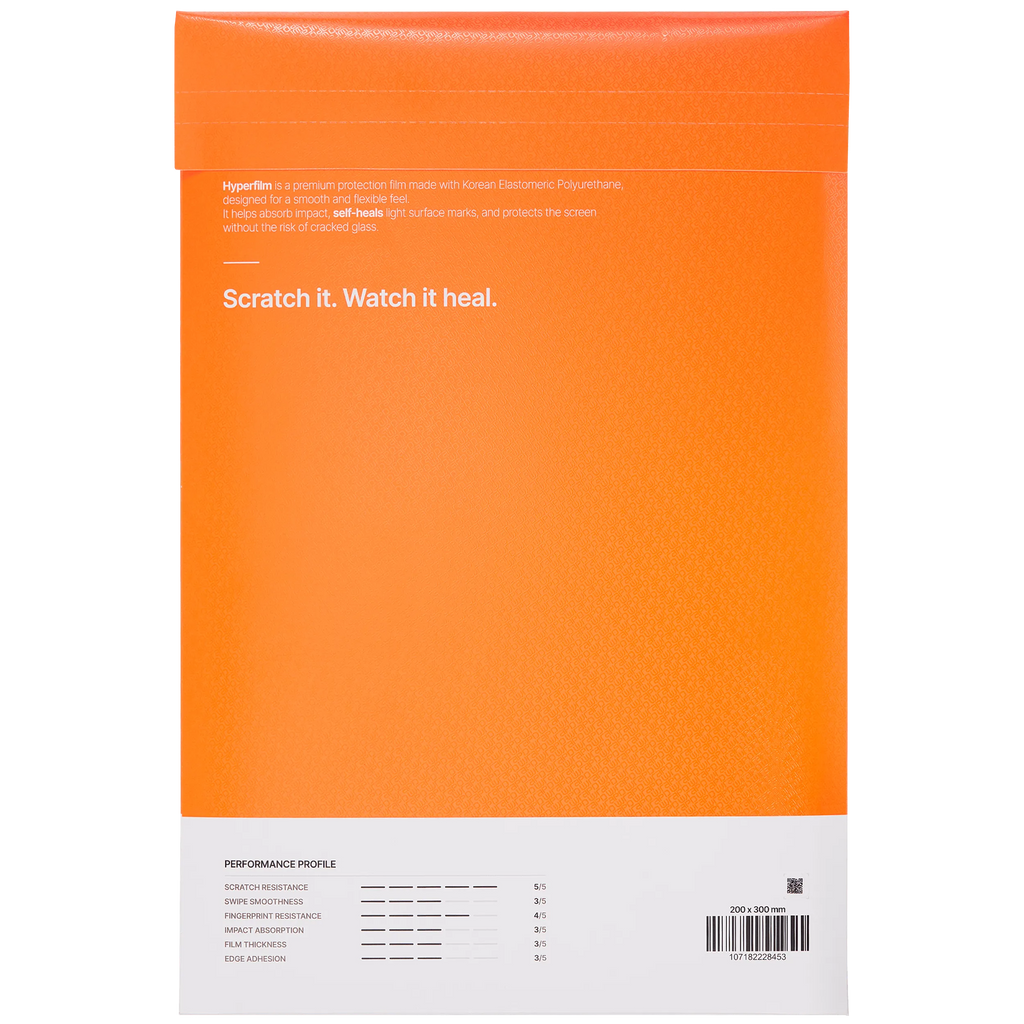 Wrapd HyperFilm - EPU Tablet Display Protector Film 11" (10 Pack) (Clear)