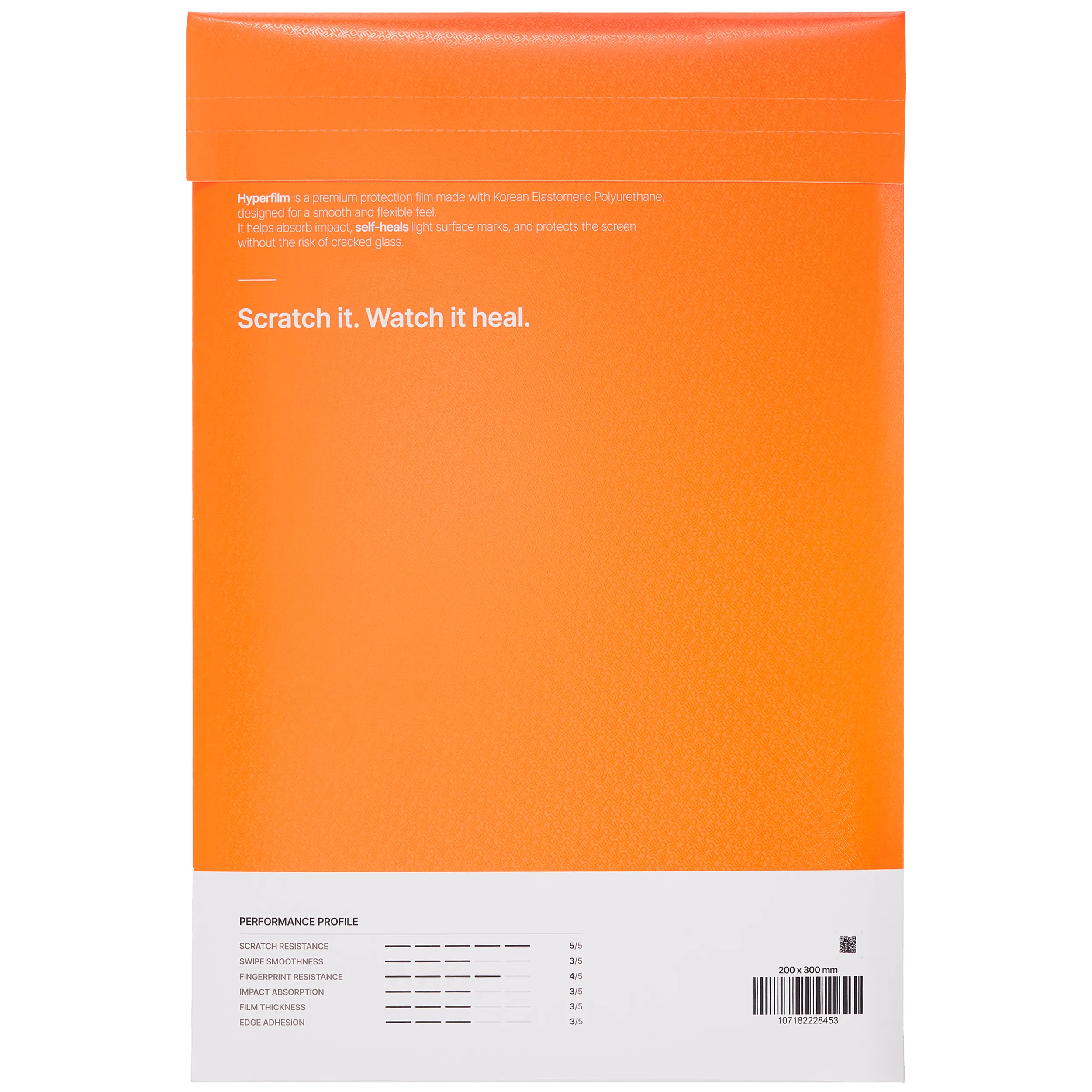 Wrapd HyperFilm - EPU Tablet Display Protector Film 11" (10 Pack) (Clear)