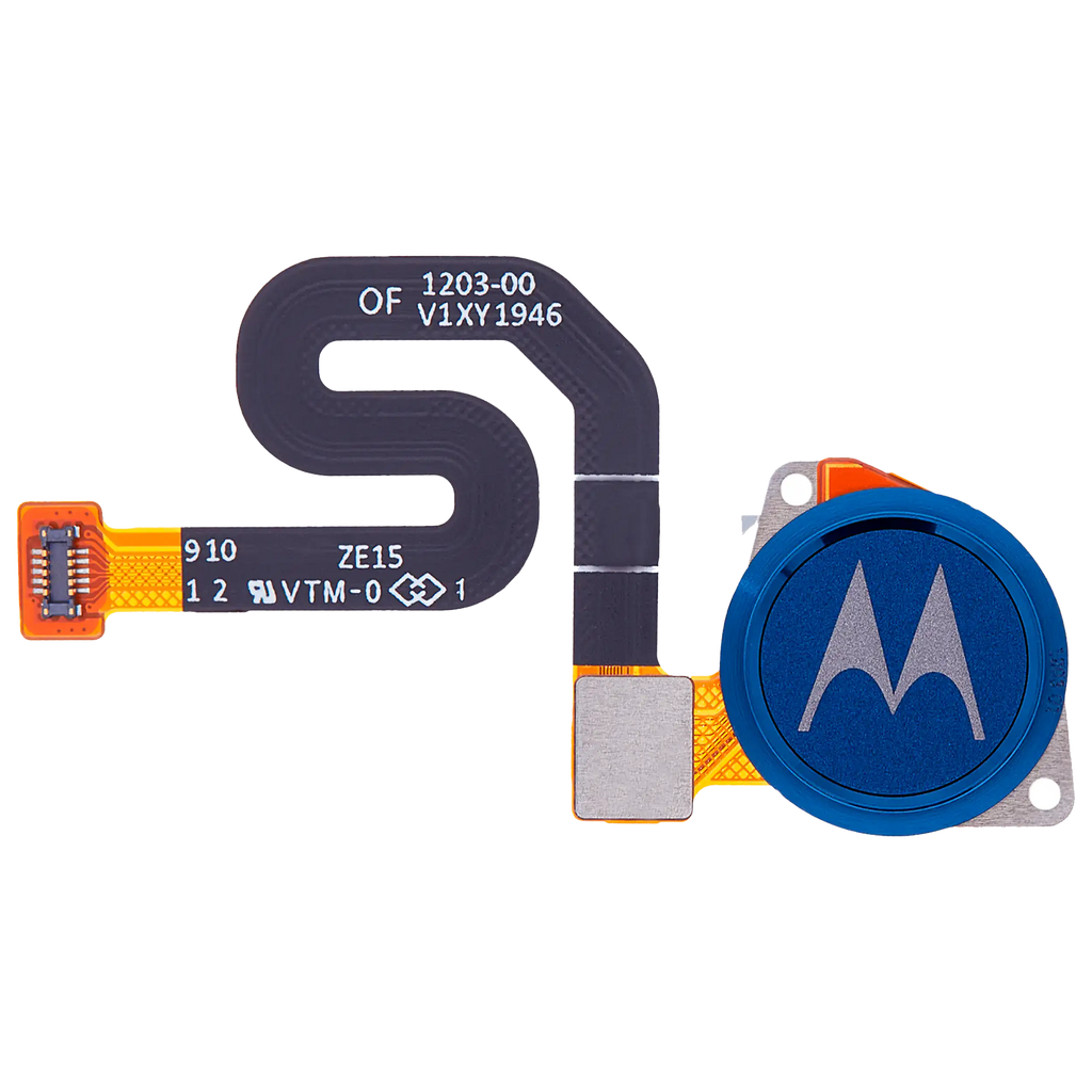 Fingerprint Scanner mit Flex für Motorola Moto G7 Power (XT1955 / 2019) (Original OEM) (Marine Blue)