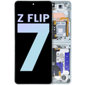Inner OLED Display with Frame for Samsung Galaxy Z Flip 7 5G (US & International) (Service Pack) (Mint)