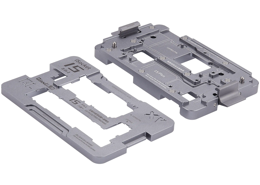 Qianli iSocket 8-in-1 Motherboard Testständer iPhone 15 Pro Max mit US Pin Board