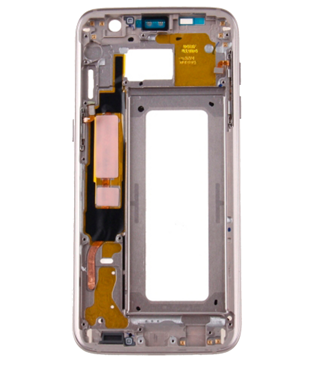 Midframe/Rahmen für Samsung Galaxy S7 mit Kleinteilen (Gold)
