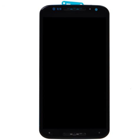 LCD Complete Display with Frame for Motorola Moto X2 (XT1096 / 2014) (Refurbished) (Black)