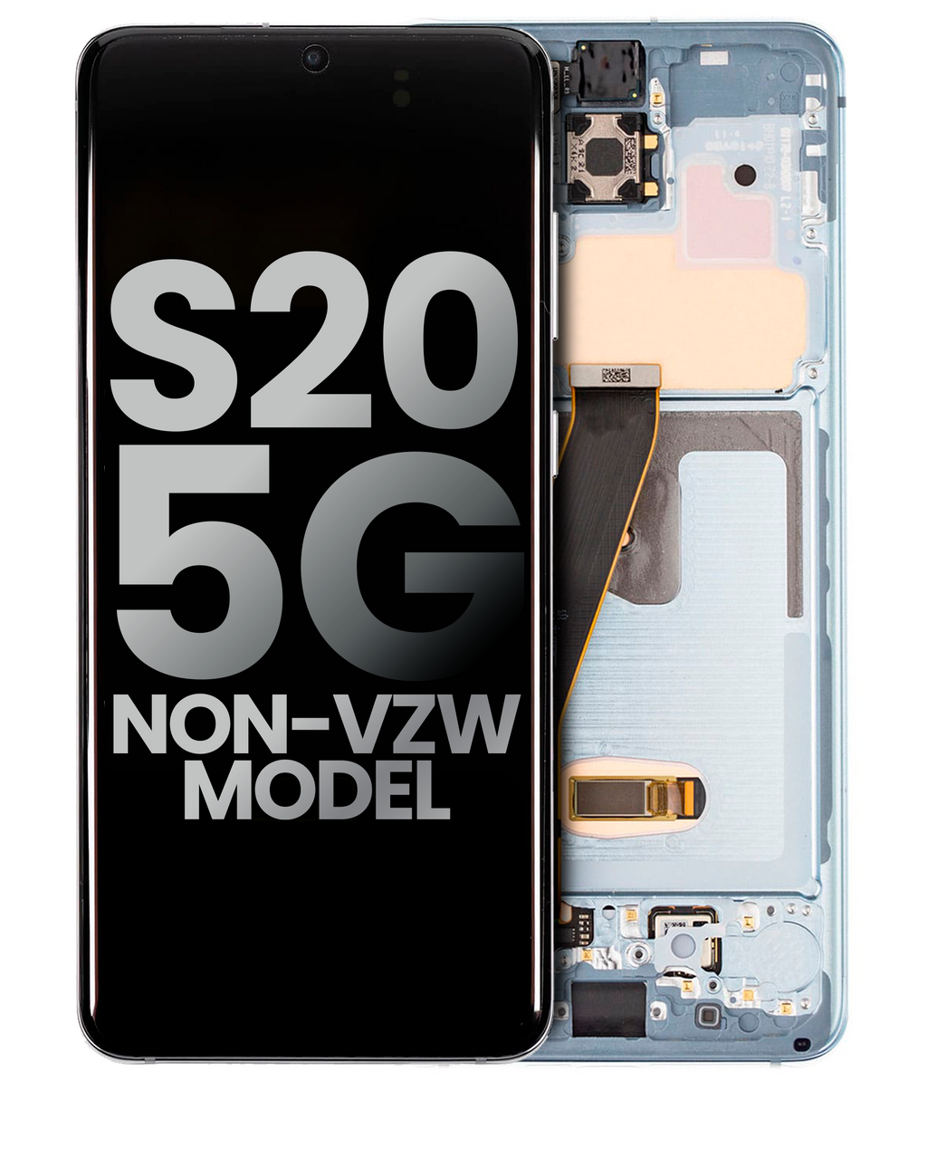Original OEM-Ausbau Qualität A (gebraucht) – Samsung Galaxy S20 5G OLED-Display