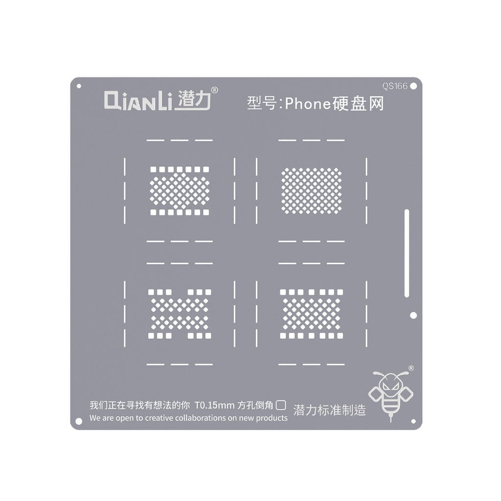 Bumblebee Stencil (QS166) for Smartphone, Hard Drive and Network – Qianli