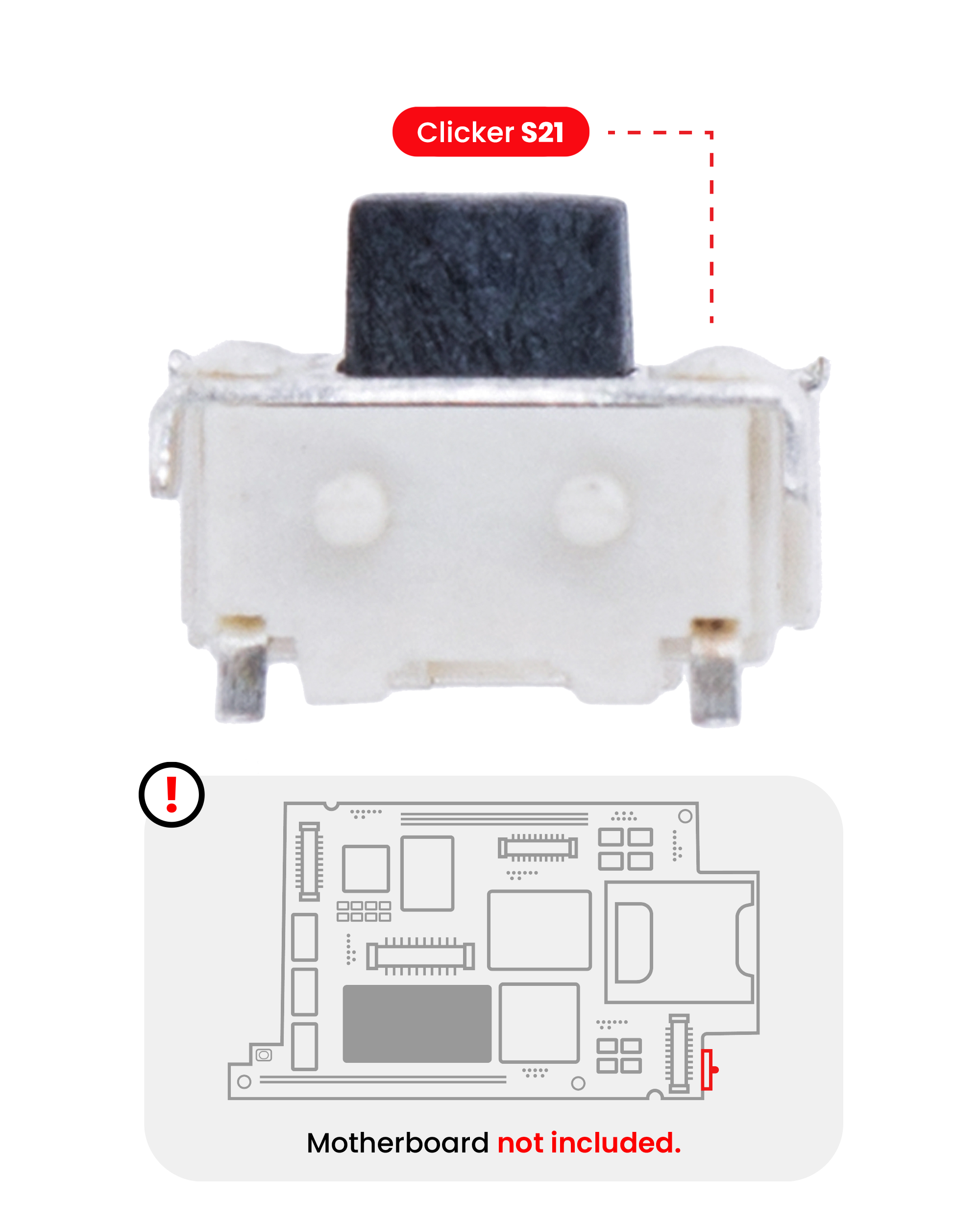 Clicker S21 – Button Clicker for Hard Key Presses
