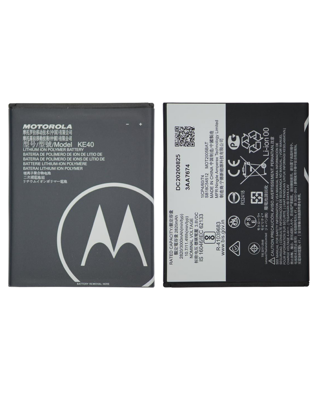 Original Ersatzakku für Motorola Moto E6 (XT2005 / 2019) (KE40)
