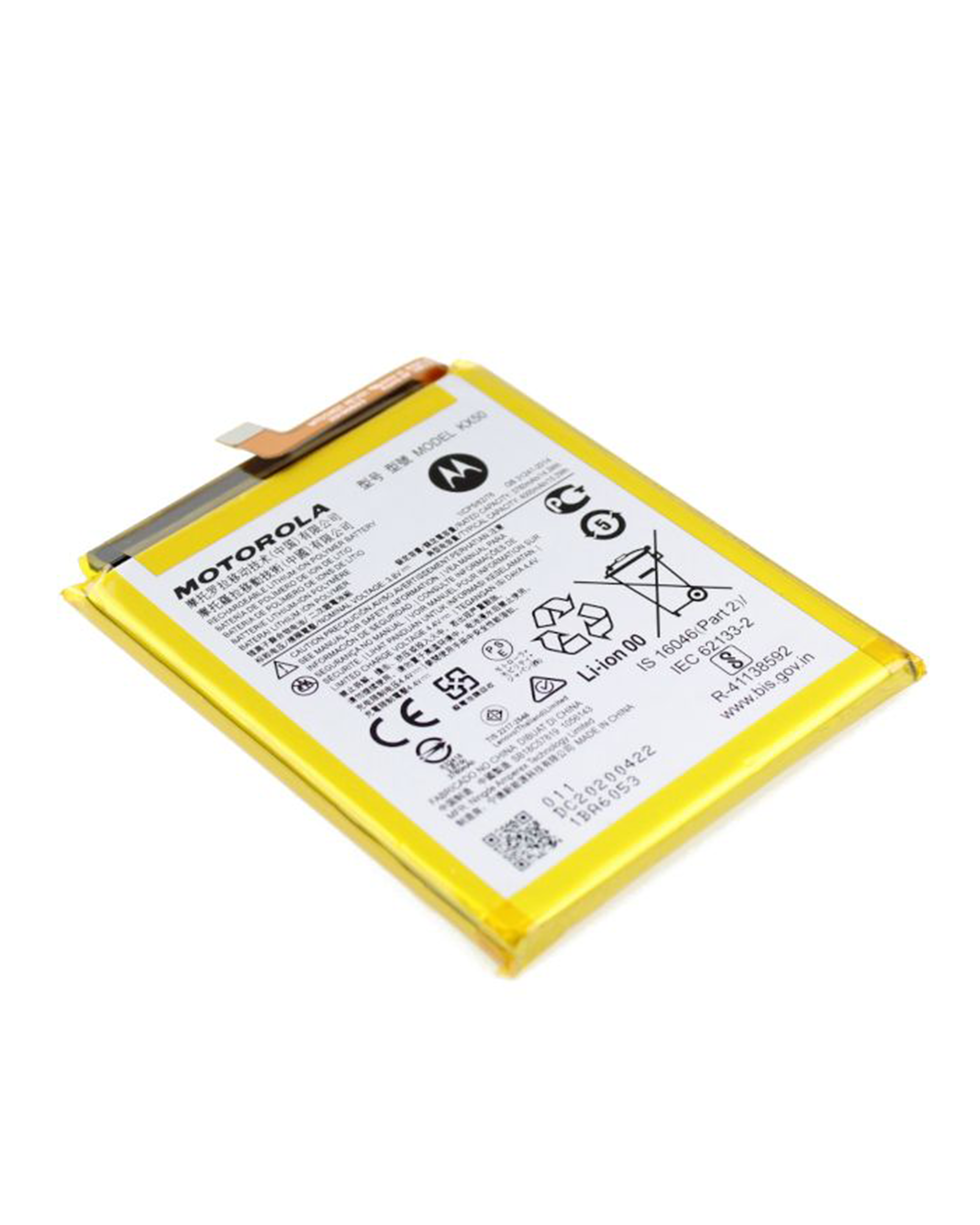 Replacement Battery for Motorola Moto G Stylus 6.4" (XT2043/2020) and 6.8" (XT2115/2021) – KX50 – Original OEM