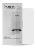 Casper Pro Tempered Glass for iPhone 12 Mini (Case Friendly) (10 Pack) (Clear)